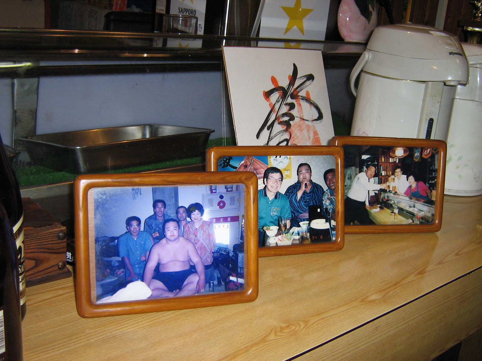 �J�E���^�[�ɏ����鍲�n���ԏO�̎ʐ^